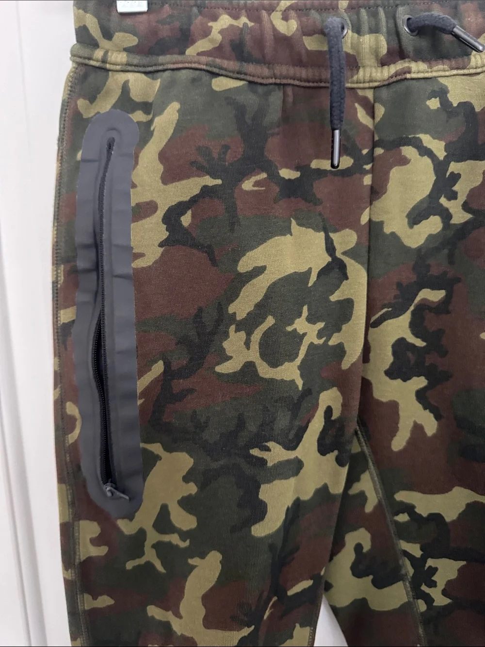 Nike Boys Camo Joggers - Olive Green & Brown